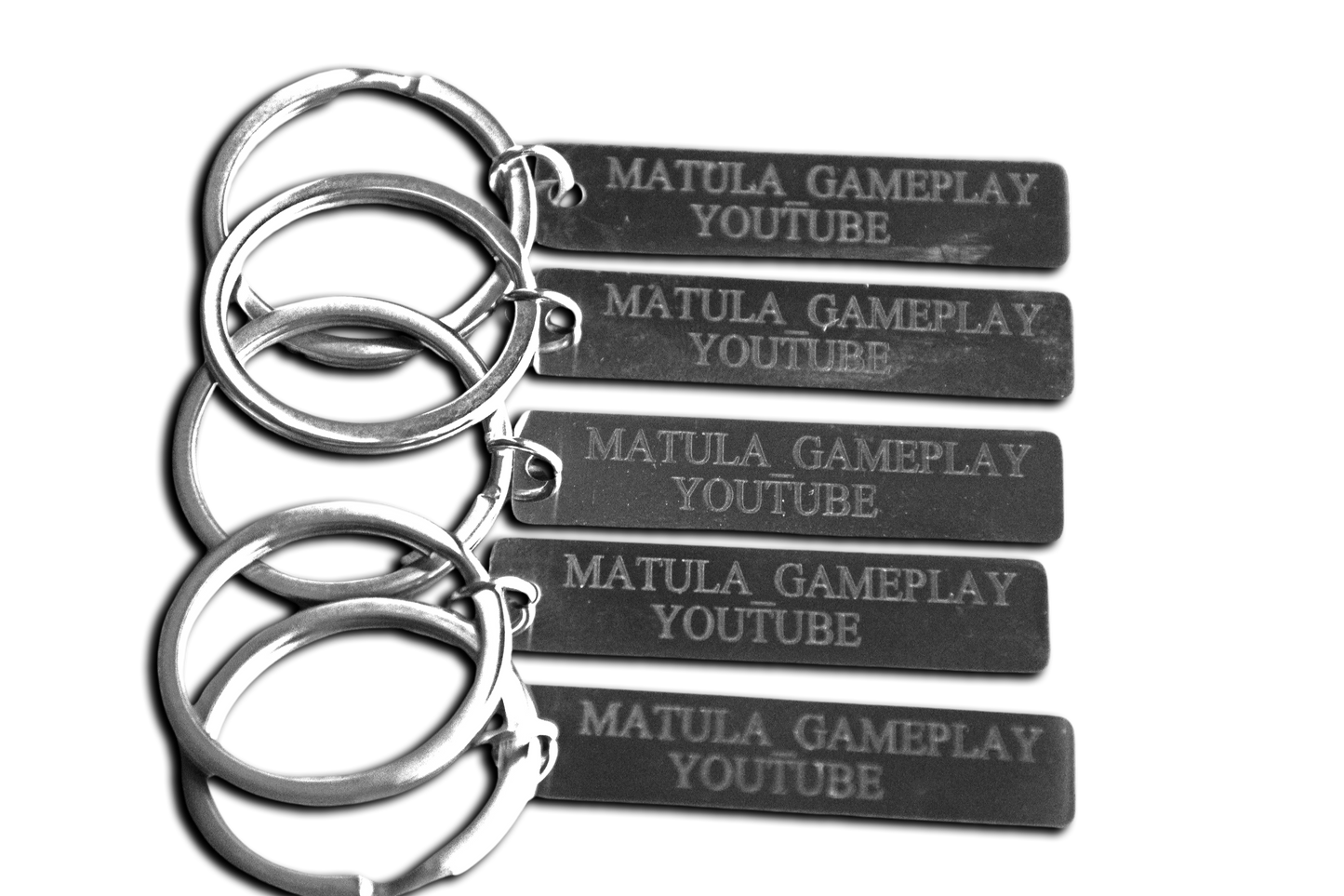 Matula_Gameplay Rozsdamentes acél kulcstartó medál