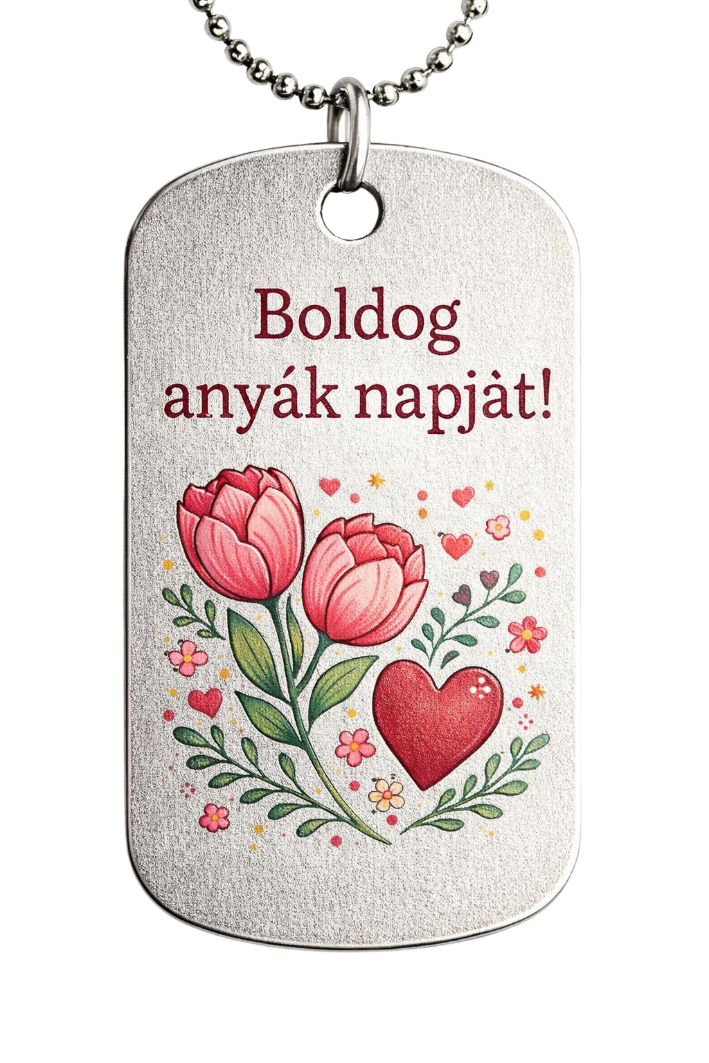 Anyák napi fém medál
