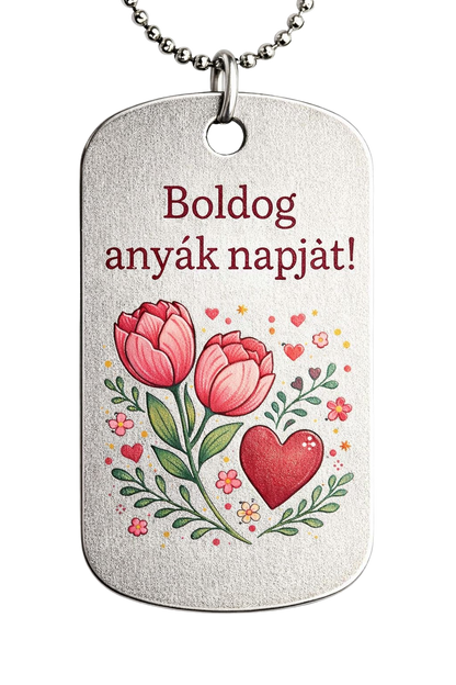 Anyák napi fém medál