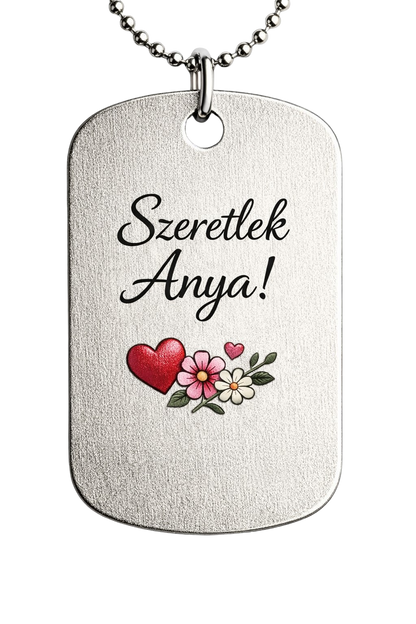 Anyák napi fém medál