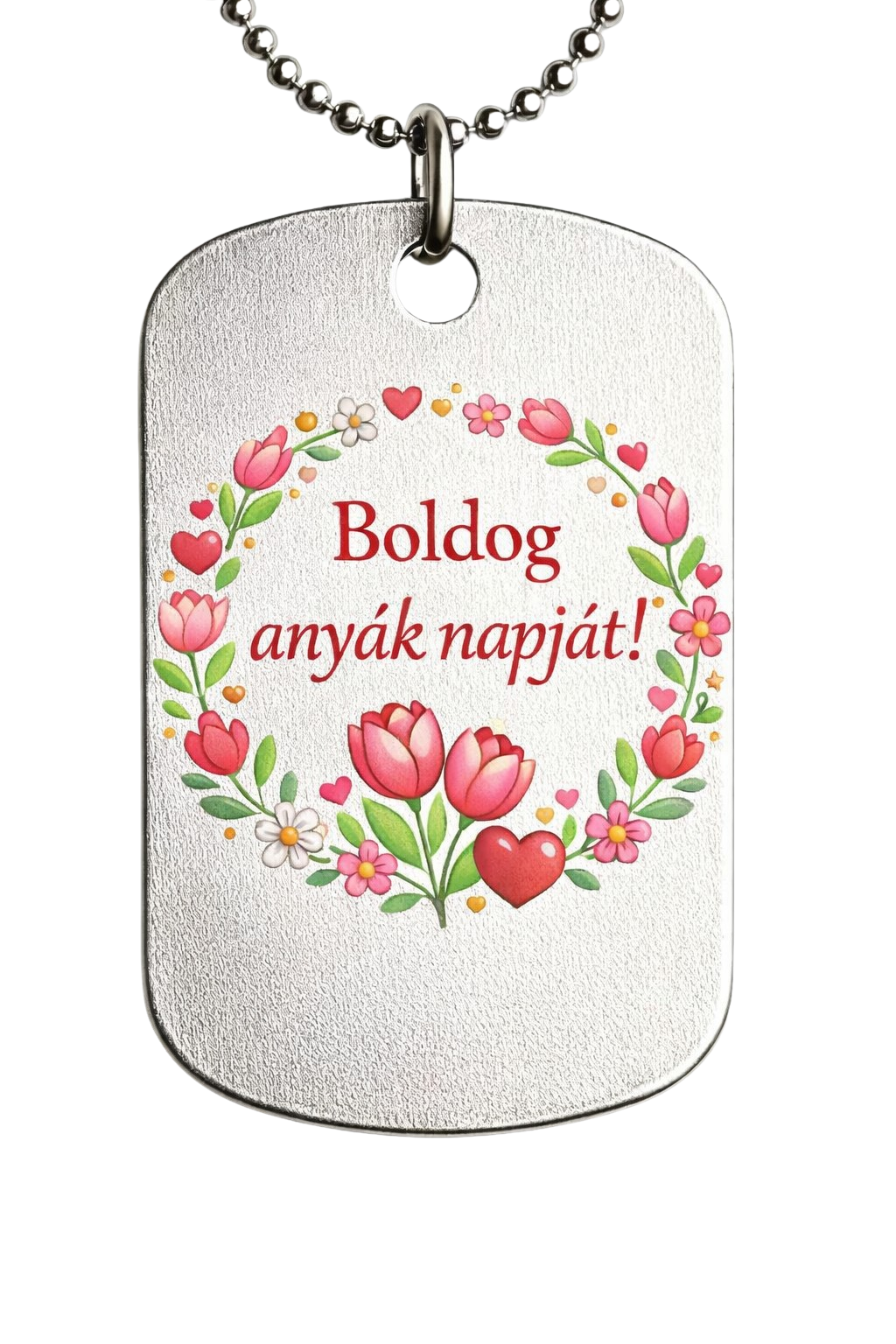 Anyák napi fém medál
